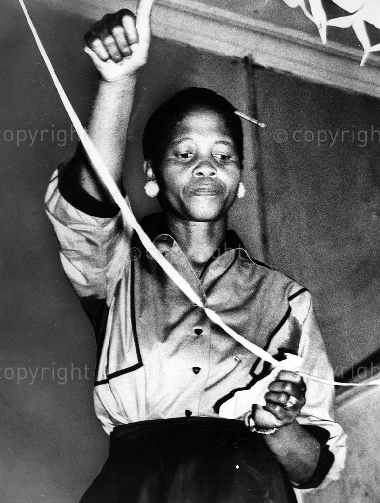 Guts and Granite – Lillian Ngoyi, President to the ANC's women's League (for the second time), springs to fame as the new tough type of women leader. She's ambitious;. She's a remarkable orator!