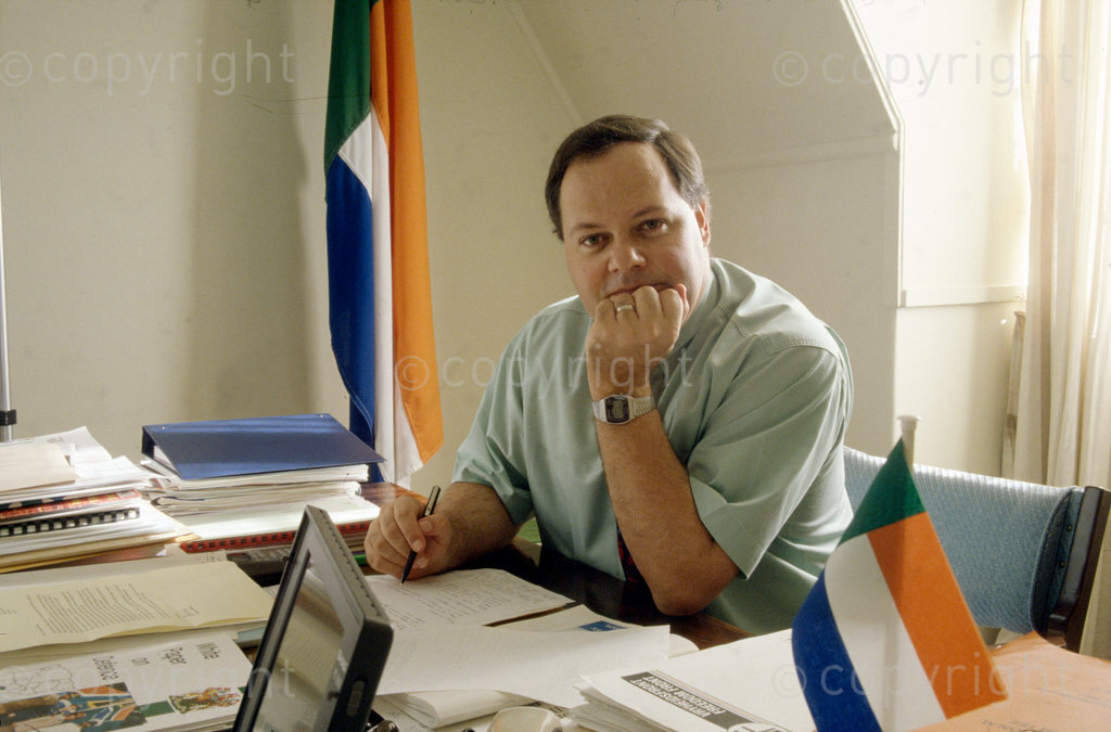 Corné Mulder, South African politician and member of the National Assembly of South Africa.