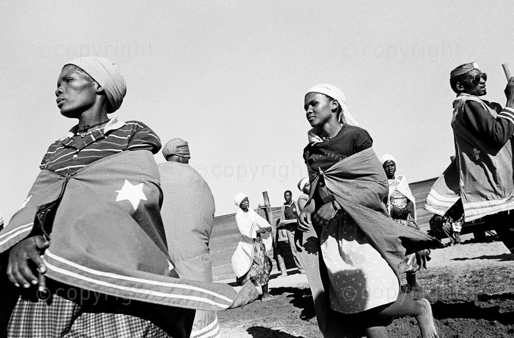Zion Church ritual, Schmidtsdrift, South Africa, 1995
