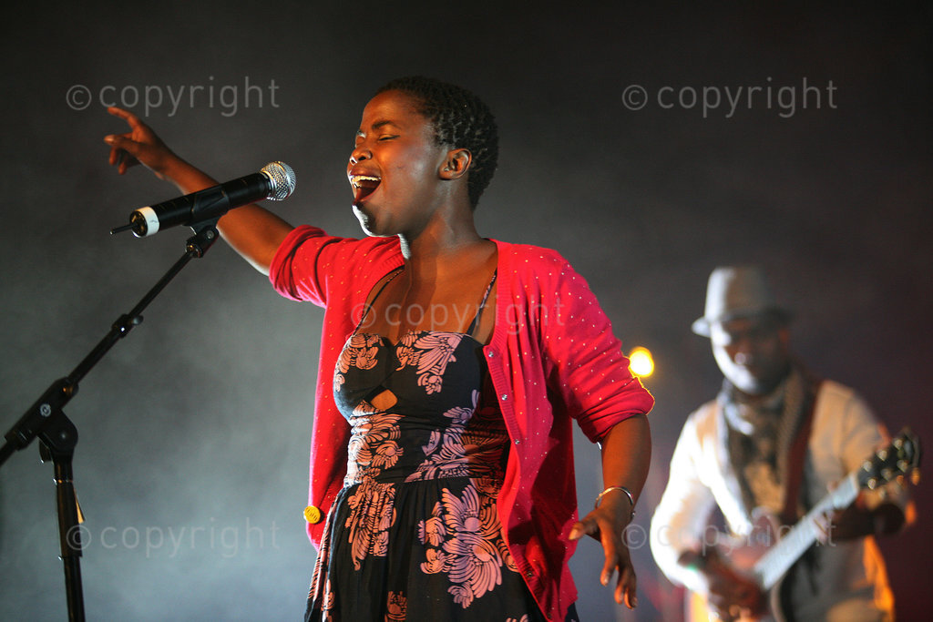 South Africa/ Western Cape/ Cape Town. Concert featuring Bright Blue, the Rudamentals, Kooksisters and Freshly Ground at the End Conscription Campaign, ECC 25 year celebration, at Spier Wine Estate