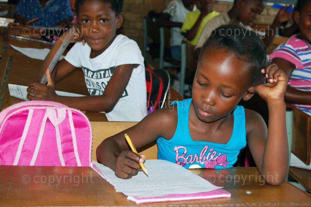Child in class in Dithabaneng village primary school in Ga-Phahlele district Limpopo province on the ceviese day,without uniform on 29 February 2016 by William Matlala at 0826934359/0764736574/0846419958