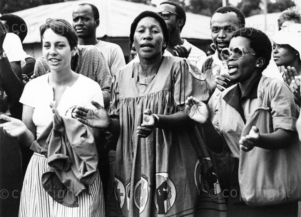 Mazimbu/Dakawa, Morogoro, Tanzania, Late 1970’s - 1980’s. PHOTO: ANC Archives.

Men and women from all walks of life in Mazimbu, Tanzania.