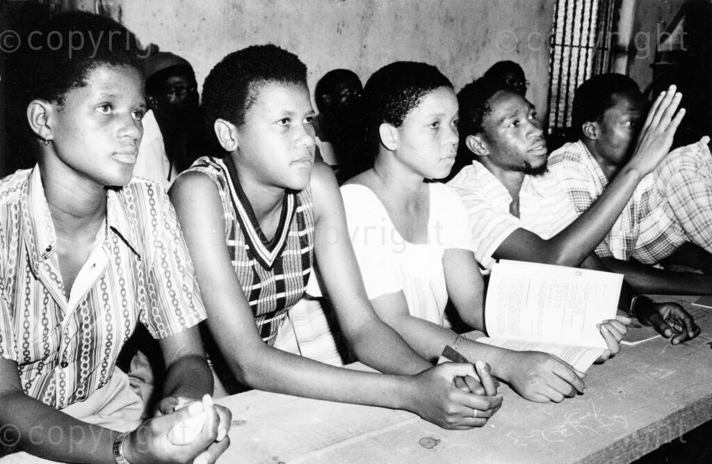 Mazimbu/Dakawa, Morogoro, Tanzania, Late 1970’s - 1980’s. PHOTO: ANC Archives.

During the exile years ANC taught its cadres the culture of responsibility on what it termed as four pillars of struggle: Fight, Mobilise, Produce and Learn.  Cadres were encouraged to contribute their time in one of the four pillars as a sign of commitment to the struggling people of South Africa.