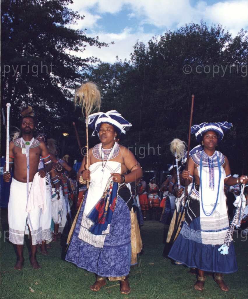 Cape Town, Western Cape, South Africa, 19970418. PHOTO: ANC Archives.

A group of men and women, some bearing knobkerries from the Eastern Cape in traditional Xhosa dress at the Inauguration of the Council of Traditional Leaders in Cape Town, Western Cape, South Africa on 18 April 1997.