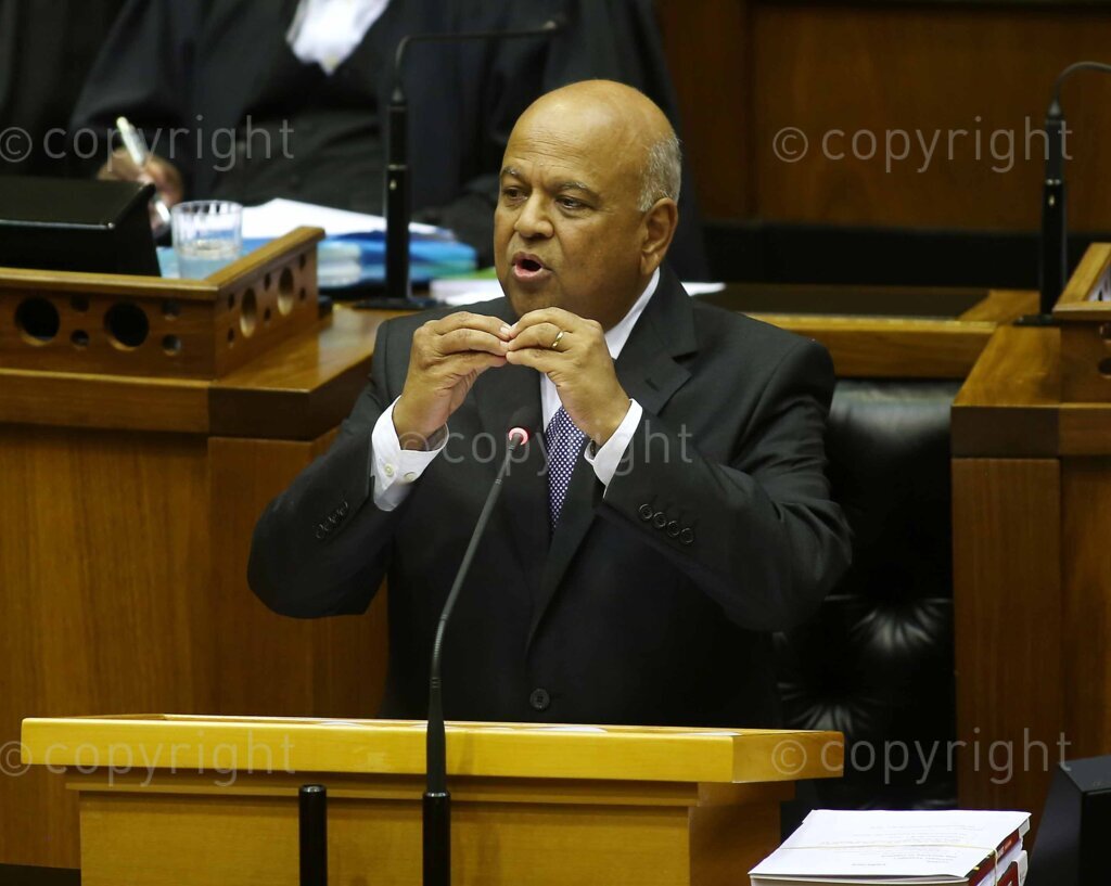24 February 2016 - Finance Minister Pravin Gordhan delivers the 2016 Budget Speech in Parliament, Cape Town. 
Photo credit:  ESA ALEXANDER/THE TIMES/Arena Holdings / african.pictures