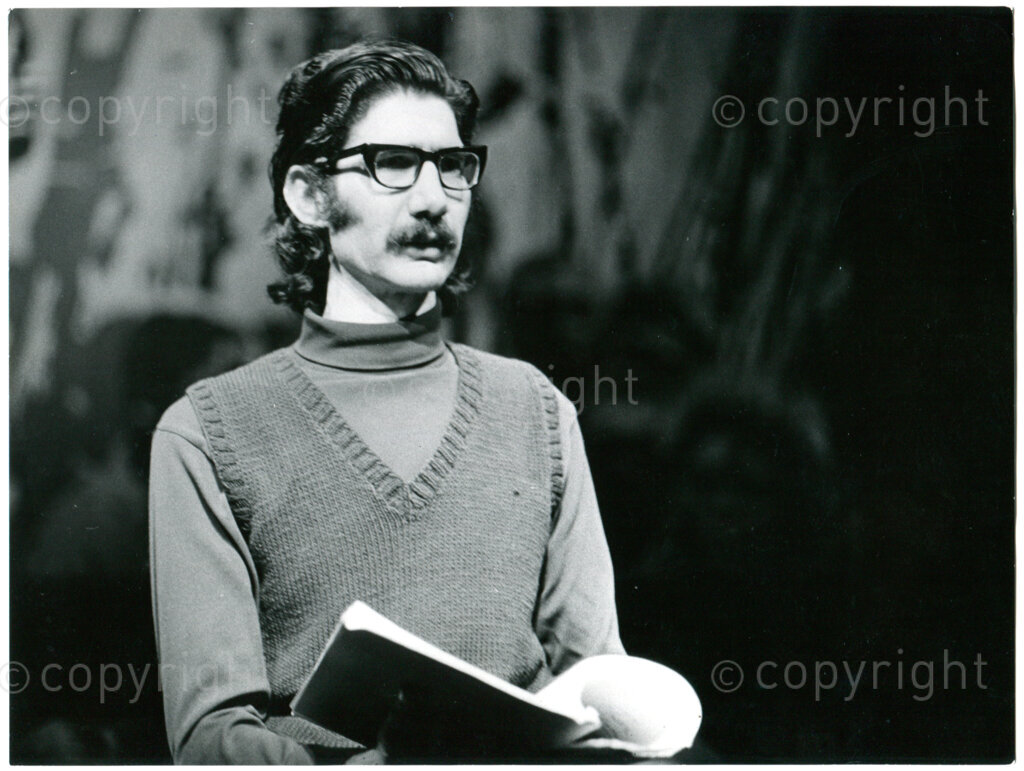 Barry Feinburg (poet; ANC member; working at IDAF, London); Amsterdam, March 1975. Photographer: Bert Wallenburg.