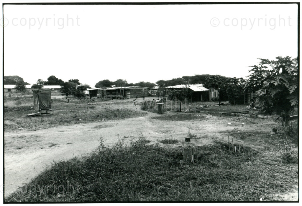 Living conditions in the ANC's Dakawa development project in Tanzania, approx. 1988. Photographer unknown.
