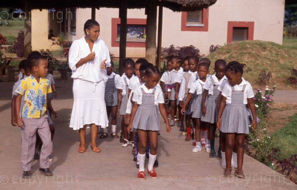Charlotte Maxeke creche, Mazimbu (SOMAFCO)  Spring 1990