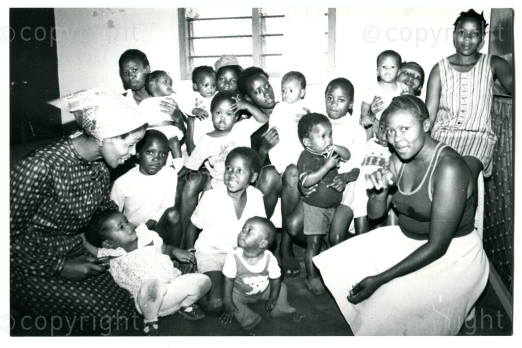 The ANC Day Care Centre in Mazimbu, Tanzania, 1982. Photo: Eli Weinberg Photo Lab.