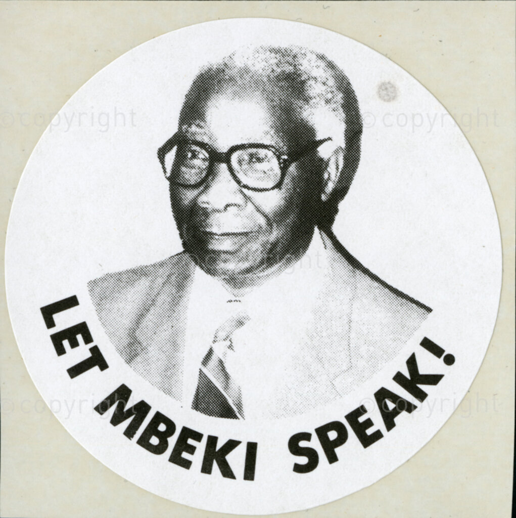 Sticker

Let Mbeki Speak!