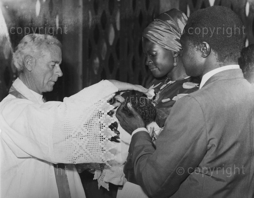 Tom Mboya, a devout Catholic, was known for his strong faith and active participation in his religious community. Reflecting his deep personal connections and international influence, he stood as the godfather for the child of Mr. L. Harriman, the Nigerian High Commissioner. This role underscored Mboya's commitment to fostering relationships beyond his political endeavors, highlighting his role as a trusted and respected figure within both local and international circles.