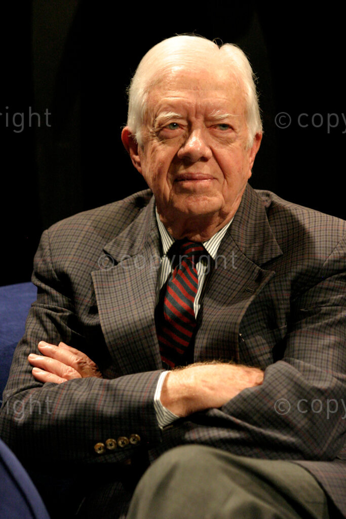 Jimmy Carter (member) during the announcement of the new group called 'The Elders' held on 18/07/07 at the Constitutional Hill in Braamfontein, Johannesburg in Gauteng, South Africa. Photo: Oupa Nkosi