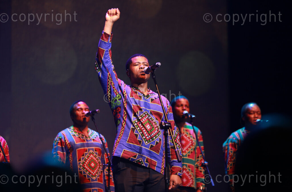 Ladysmith Black Mambazo celebrating in style, 60 years of existence by performing a day before the Mandela Day at the Joburg Theatre in Braamfontein, Johannesburg in Gauteng, South Africa on 17 July 2022. Photo: Oupa Nkosi 