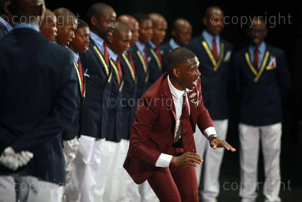 The 23rd Annual Isicathamiya Competion held at the Playhouse Theatre in Durban, KwaZulu-Natal province on 23 Sep 2023. The Zulu a cappella choral style was developed after the first world war, when Zulu men were forced to travel from rural areas to work in coal mines and factories.    Photo: Oupa Nkosi 