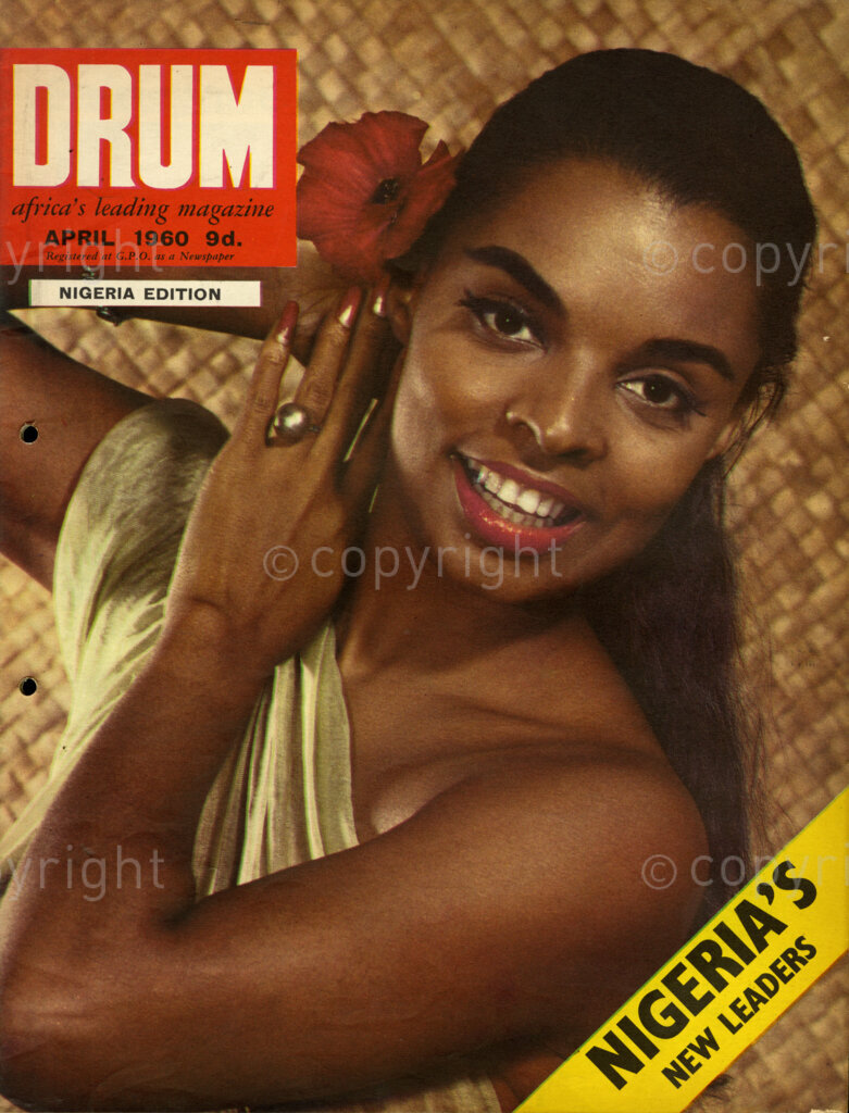Nigeria's New Leaders; Verso: Cover girl Bella Pienaar. And she's only sixteen.