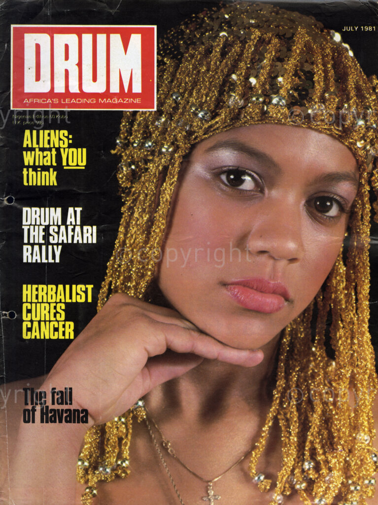 Aliens: what YOU think; Drum at the Safari Rally; Herbalist Cures Cancer; The Fall of Havana
