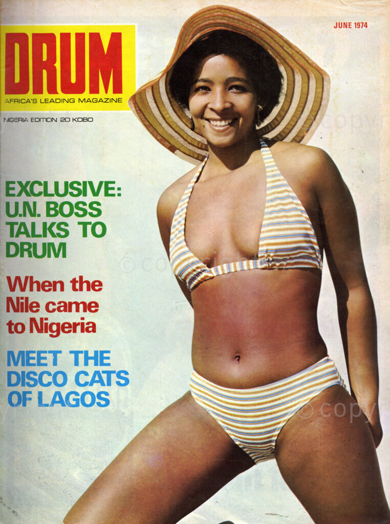 U.N Boss Talks to DRUM; When the Nile came of Nigeria; Meet the Disco Cats of Lagos