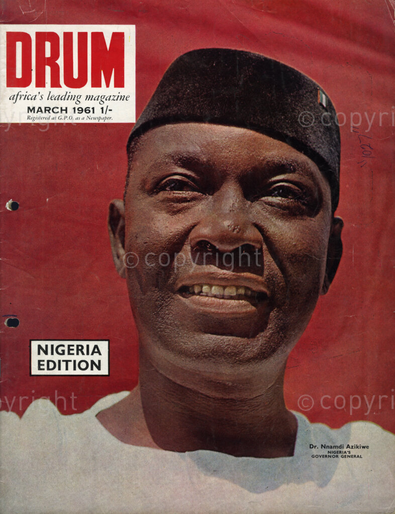 Dr. Nnamdi Azikiwe, Nigeria's Governor General.