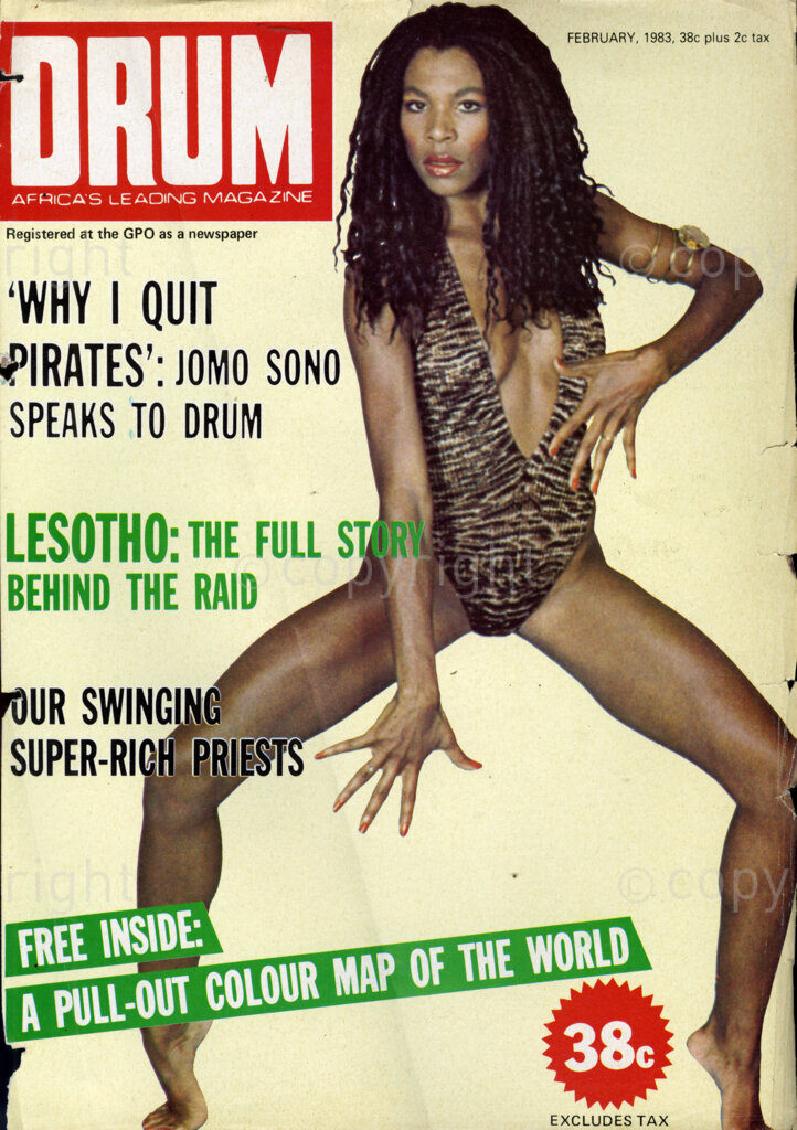 Lesotho: the full story behind the raid; Verso: Cover girl, Francina – She's sensational... So much so, that we have decided to give you not one, but three pictures of her, that is if you count the cover, which after all, is a major part of our Today' magazine. With such a looks and such a body, well, it doesn't really matter about her surname. In fact, you may as well hold onto her while you can, because she hails from North America and for all we know she may have already left our sunny African shores.