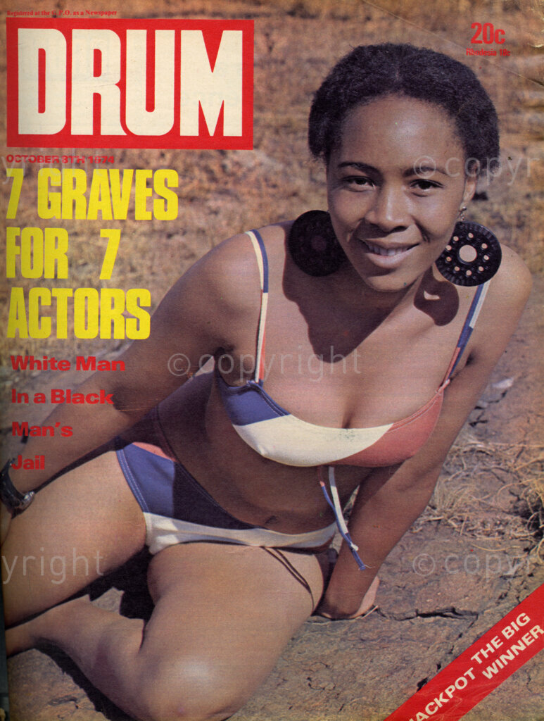 7 Graves for 7 Actors; White Man in a Black Man's Jail
