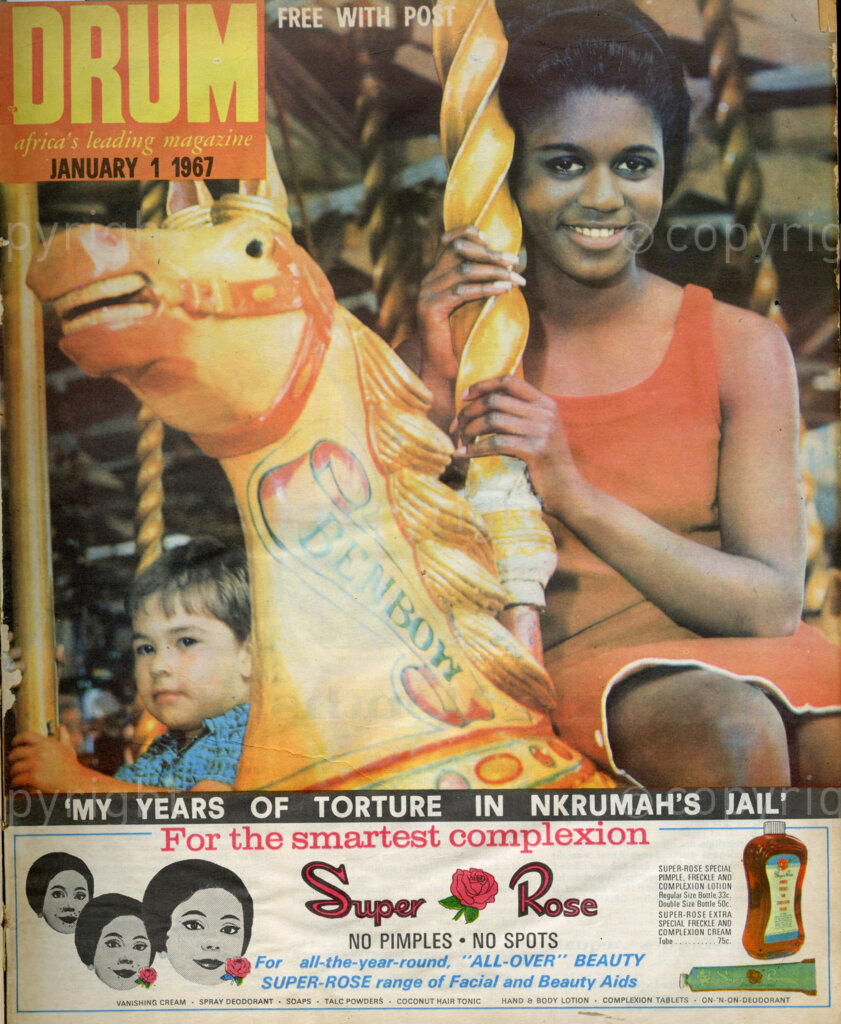 My years of torture in Nkrumah's jail'; Verso: Cover girl Rema Nelson, 18-year-old, lives just outside London.