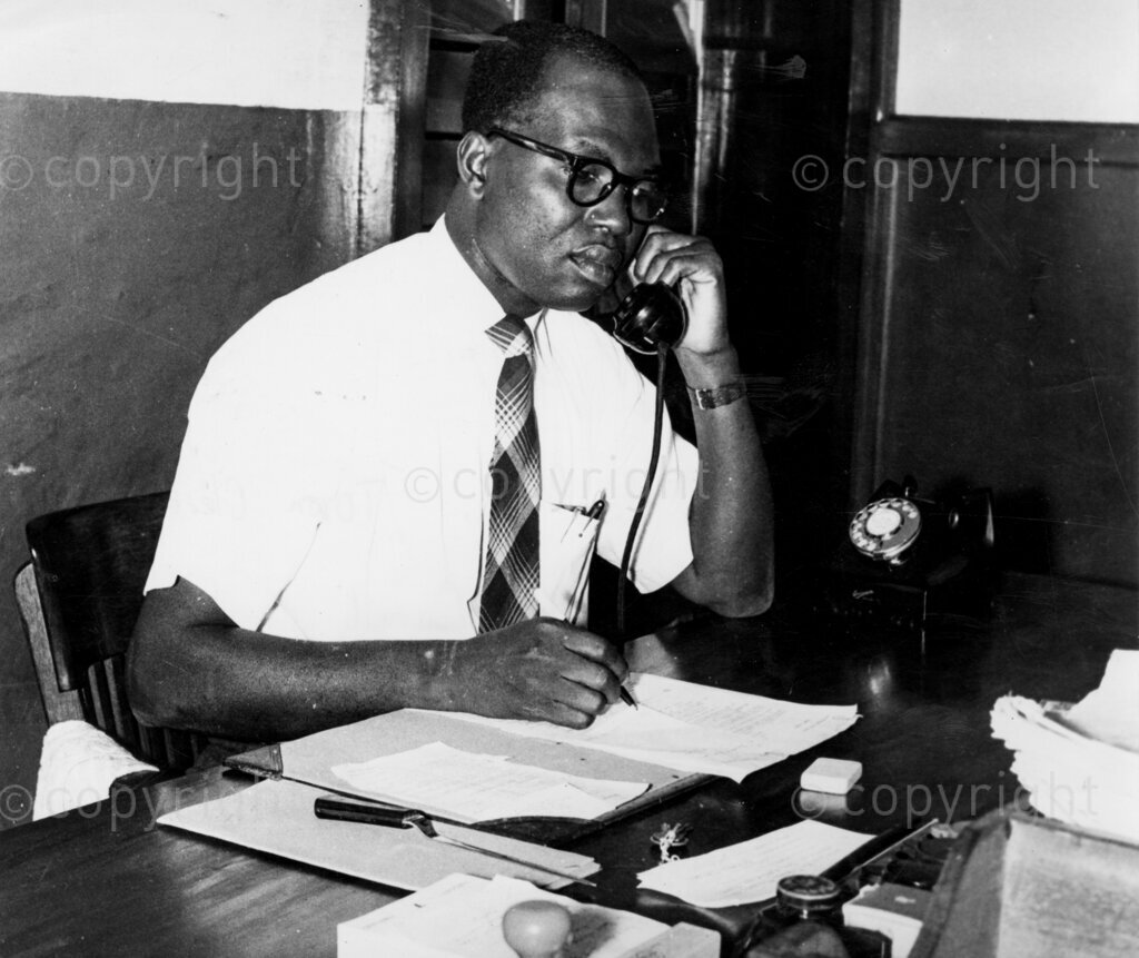 As a new wave of religious revivalism sweeps Ghana, they all cry Praise The Lord! Mr ON Oku, Town clerk, Accra City Council.
