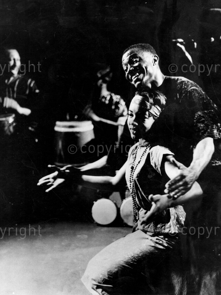 Nigeria's man from Hollywood – Anyaogu Ukonu has returned from America bursting with new ideas. Dancer and Drummer – He became a big hit in American Jazz and ilm world. He taught lot to America. U.S taught him too. When in USA he tried to express African personality to show Negroes Africans weren't savages. He started as a medical student in the USA, ended in the Jazz and film world. Wanted to show the Americans what African culture was and correct wrong impressions.