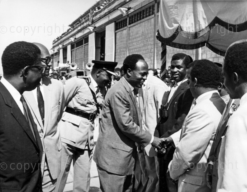 President's Home Coming – President of Ghana, Kwame Nkrumah.