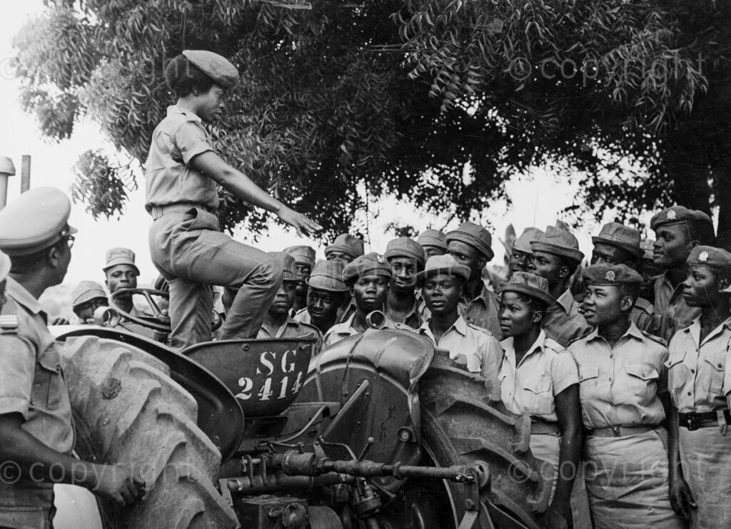 Onyina Comfort, with Workers Brigade.
