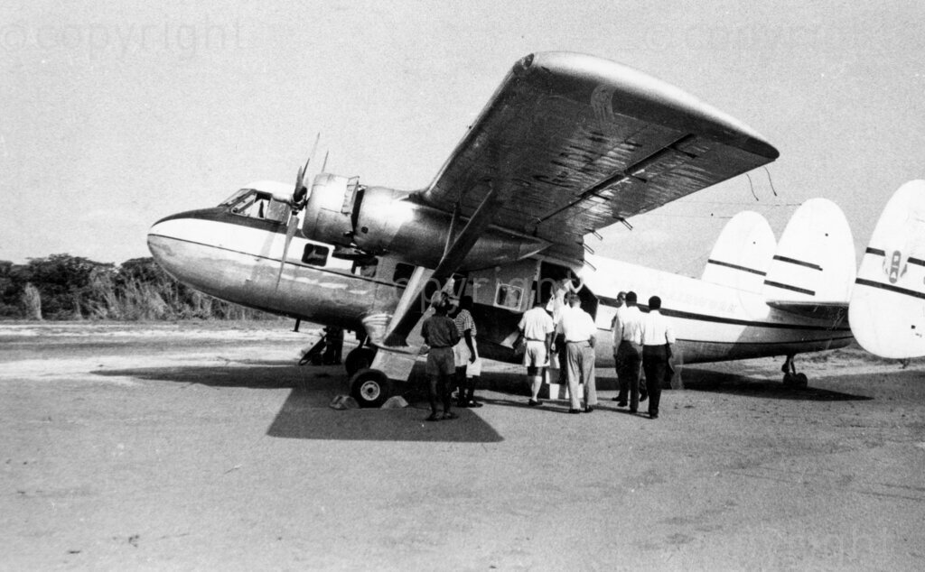 Oil In Nigeria. How oil was found. Aircraft play a big part. Helicopters and 