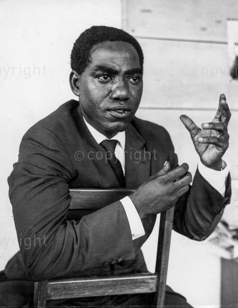 These are the two warring voices in Nigeria's big Trade Union row. LL Botha, Secretary, expelled the President. He wants Nigeria's unions to back the African region of the International Confederation of Free Trade Unions under Tom Mboya's Secretaryship. Has support of most Nigerian unions.