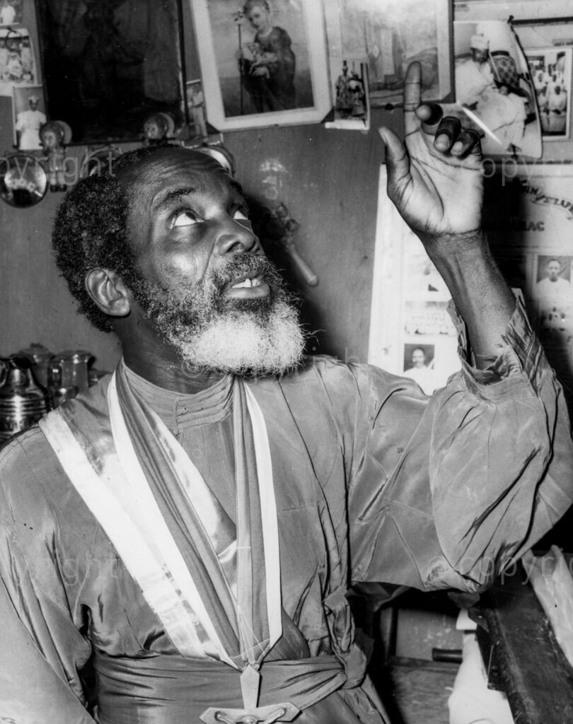 The Prophet Who Told Us So – Prophet Baba Aladura Otubogunwa, a prophet of the Cherubim and Seraphim Church at Mushin, near Lagos, announced a fearsome vision during which God revealed to him the many calamities that He would unleash upon the Federation of Nigeria – beginning from the second quarter of the year – unless her people repented and took to praying hard for forgiveness. He says, 