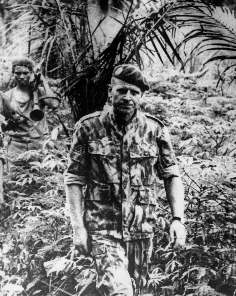 Mercenaries; The notorious Major Rolf Steiner in Biafra. A German, he was with the OAS in Algeria before turning to Ojukwu. Expelled after quarrelling.