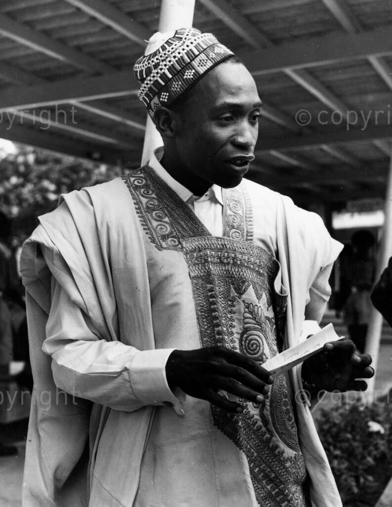 Minister with a difference; Alhadji Maitama Sule, the Minister of Mines and Power, is a Northerner who learnt about politics direct from Zik and may become a future leader.