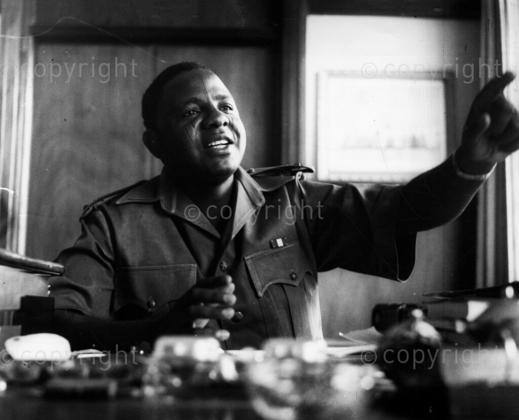 Lt Col Abba Kyari, Military Governor of North Central State.