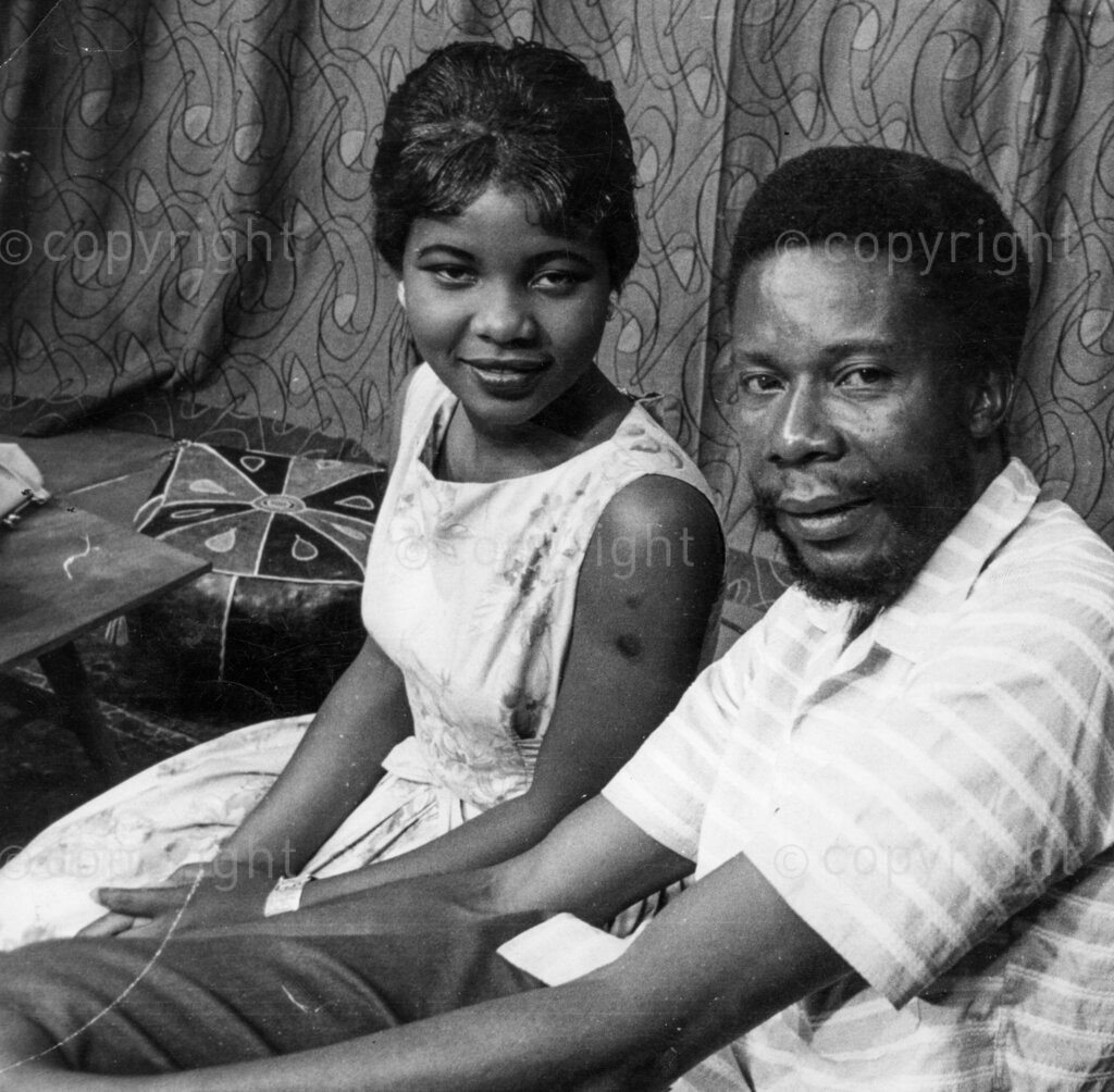 On Western Nigeria TV these names mean worldly wisdom, charm and chic. Television Bombshells, Miss Julie Coker and Mr Bob Nwangoro are well known personalities on West Nigerian Television. Their popularity stems from the fact that Julie is All Woman while Bob is All Man. Bob is now working on a new play.