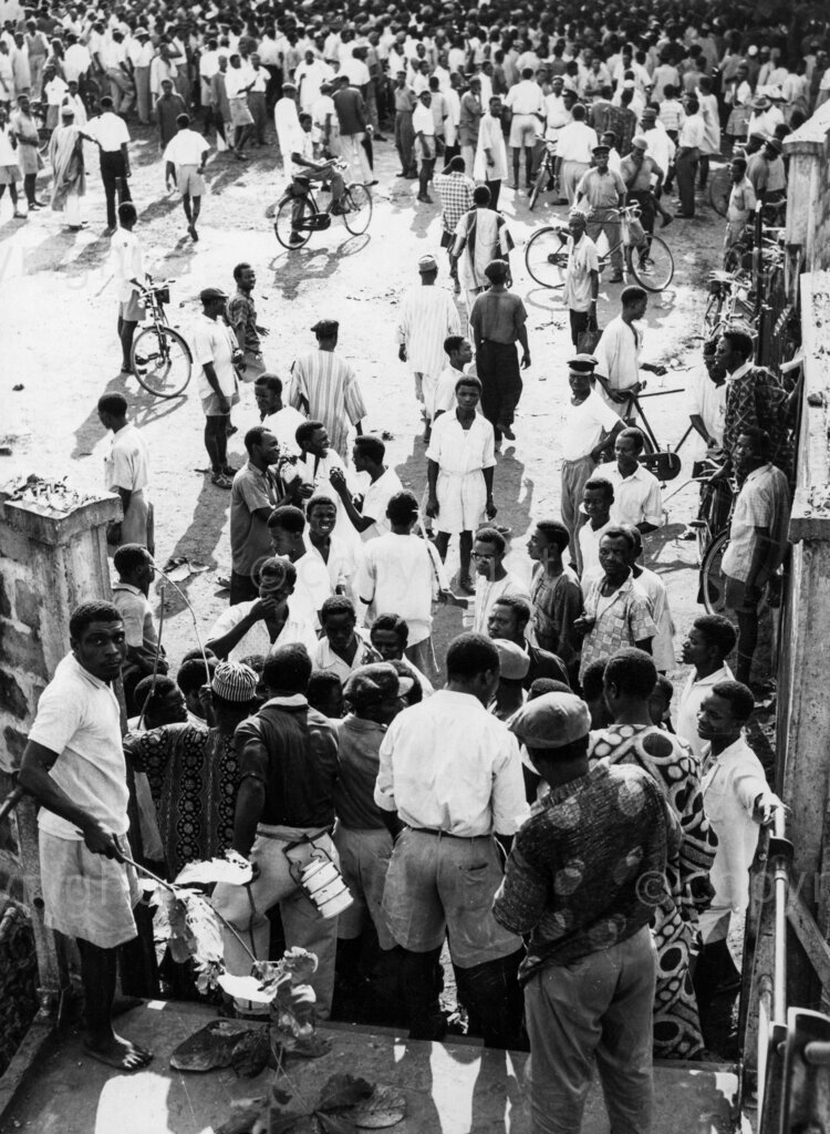 The Big Strike – The striking workers. Could the general strike of May 31 to June 13 have been averted if the governments of the Nigerian Federation, on the one hand, and the Joint Action Committee, on the other, had exercised more self control, more ability to give and take, more mutual trust, less arrogance, less jealousy and less delight in the show of will power and strength?
