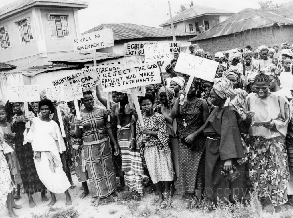 The Motive For Massacre – Women were in the forefront of political demonstrations in the West. They were not always as orderly as the photograph, and police found it virtually impossible to control them. 107 murders, nearly 700 innocent people were wounded, more than 180 homes were burnt down, and property worth millions destroyed.