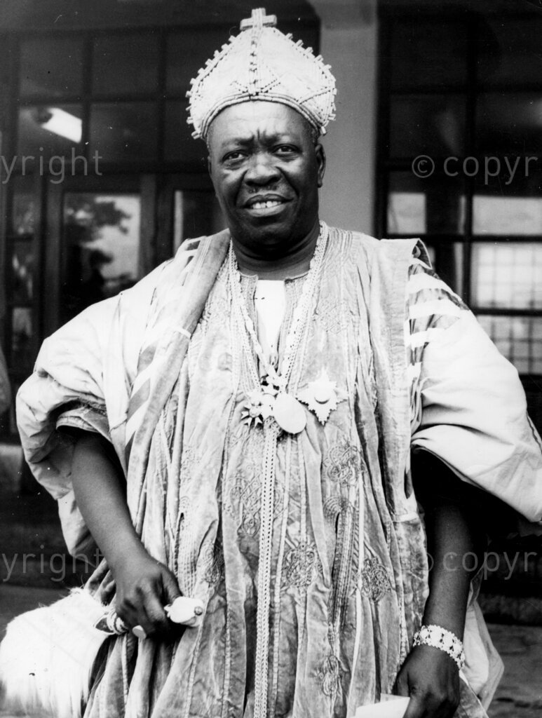 Who's who among the Yoruba Kings. The Oni of Ife, Oba Sir Adesoji Aderemi.