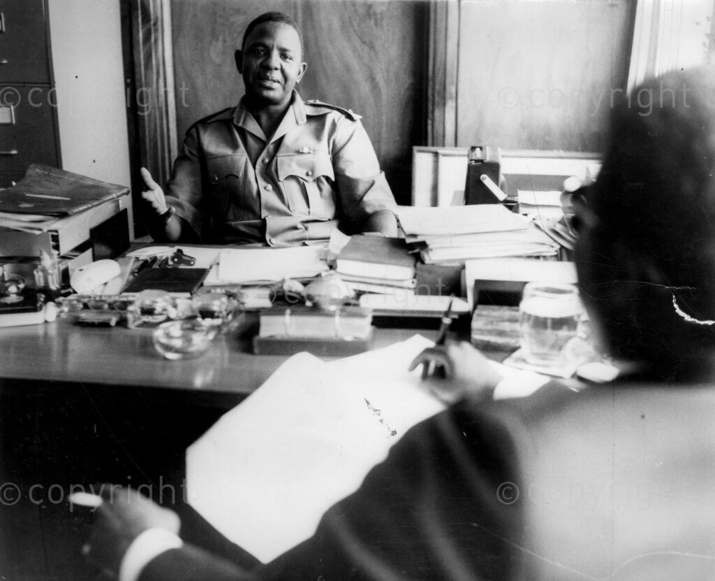 Lt Col Abba Kyari, Military Governor of North Central State.