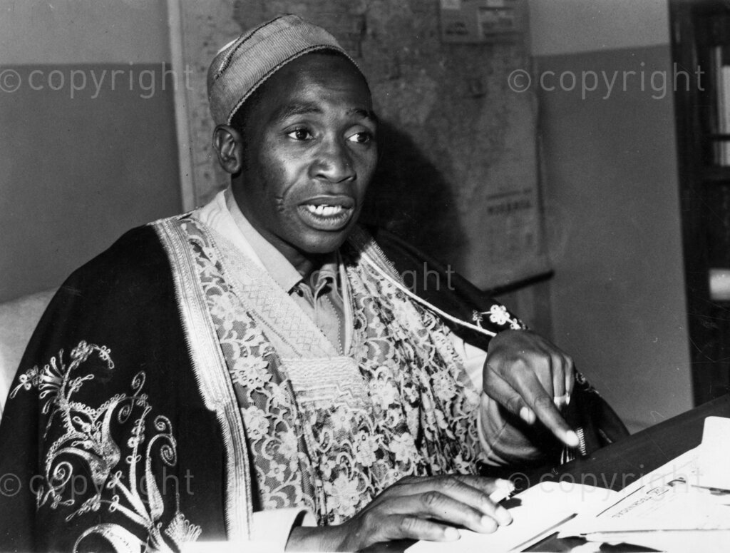 Minister with a difference; Alhadji Maitama Sule, the Minister of Mines and Power, is a Northerner who learnt about politics direct from Zik and may become a future leader.