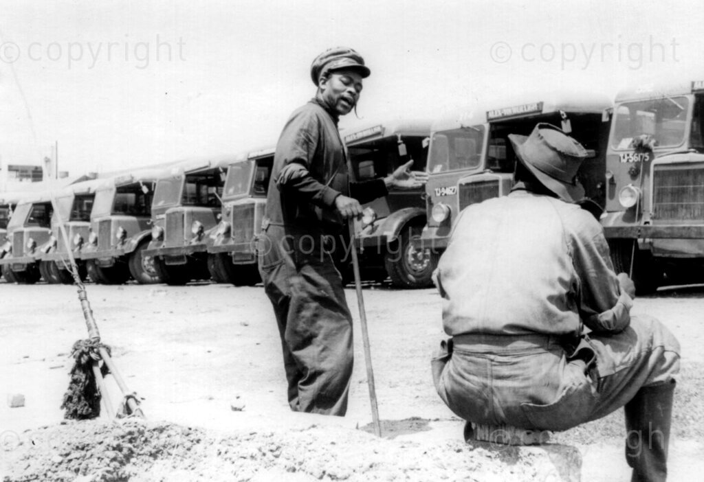 Road workers, Johannesburg.