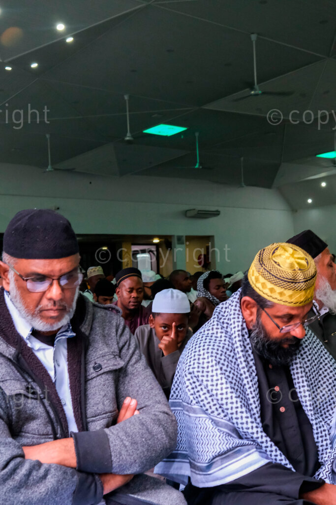 Eid ul Fitr prayers at the Habibia Soofie Mosque. Eid ul Fitr is one of the most important holidays in the Muslim calendar. It marks the end of the fasting from dawn to sunset in the month of Ramadan. Eid ul Fitr translates as ‘Festival of breaking the fast’. 31 March. 2025, Pietermaritzburg, South Africa.