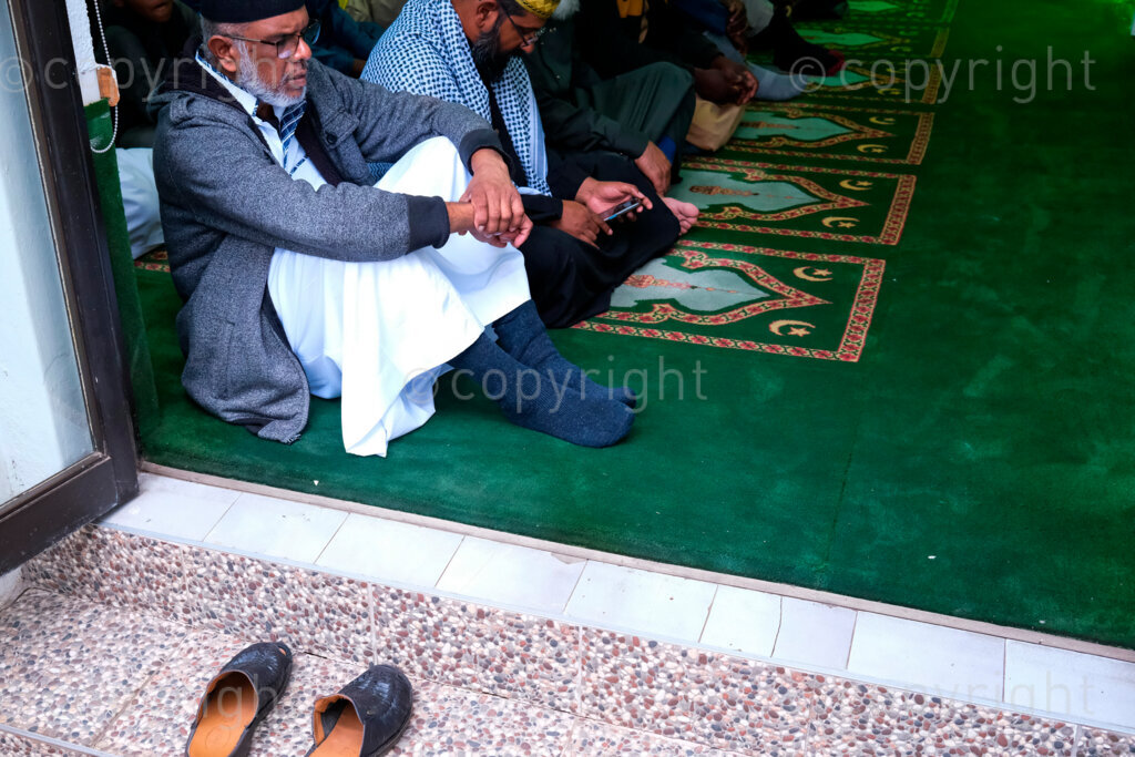 Eid ul Fitr prayers at the Habibia Soofie Mosque. Eid ul Fitr is one of the most important holidays in the Muslim calendar. It marks the end of the fasting from dawn to sunset in the month of Ramadan. Eid ul Fitr translates as ‘Festival of breaking the fast’. 31 March. 2025, Pietermaritzburg, South Africa.