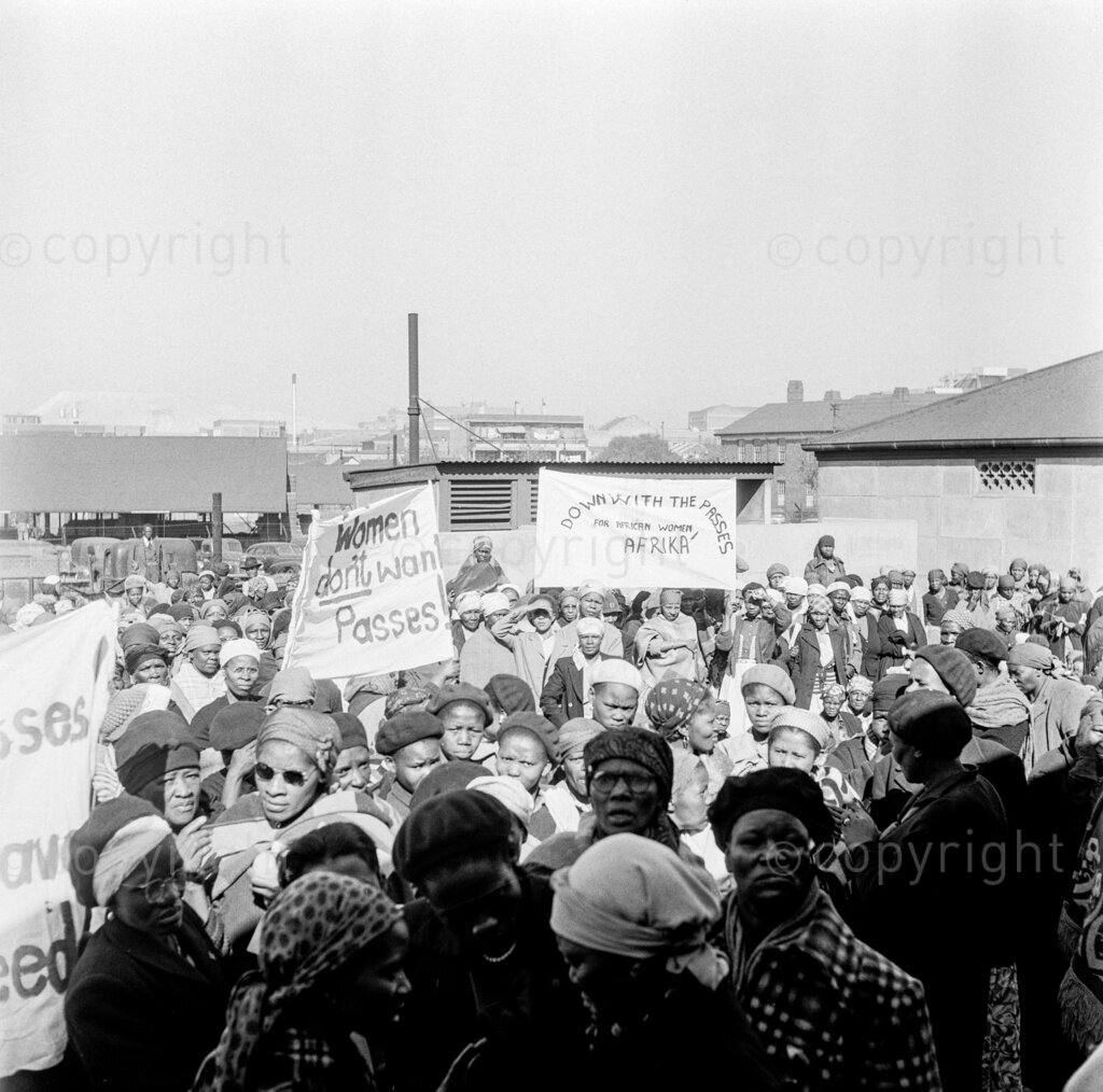 Anti-pass marches by women.