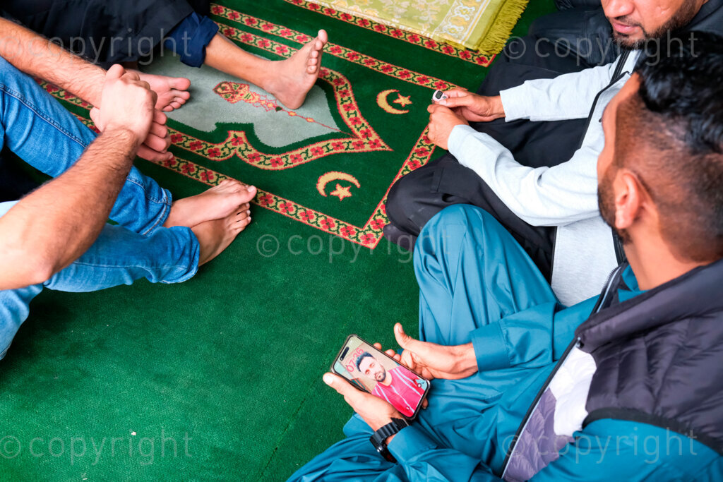 Eid ul Fitr prayers at the Habibia Soofie Mosque. Eid ul Fitr is one of the most important holidays in the Muslim calendar. It marks the end of the fasting from dawn to sunset in the month of Ramadan. Eid ul Fitr translates as ‘Festival of breaking the fast’. 31 March. 2025, Pietermaritzburg, South Africa.
