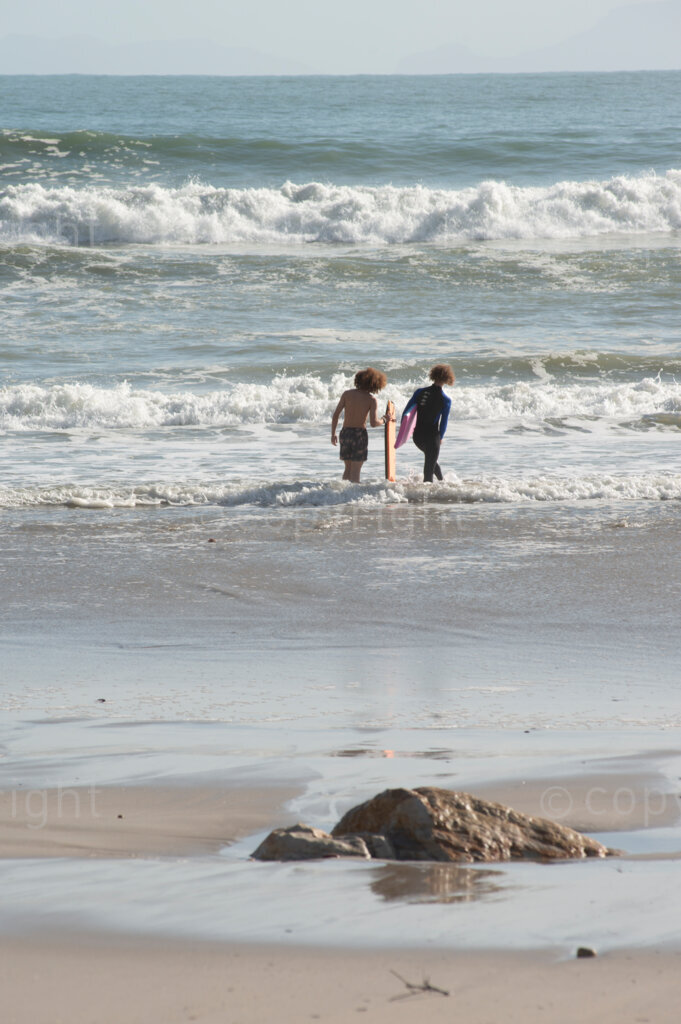 Surfers enjoyed the unusually high waves in Gordon's Bay, in the Western Cape, Tuesday afternoon, July 14, 2020, after gale force winds and flash floods had beaten the coast for several days. PHOTO: EVA-LOTTA JANSSON 